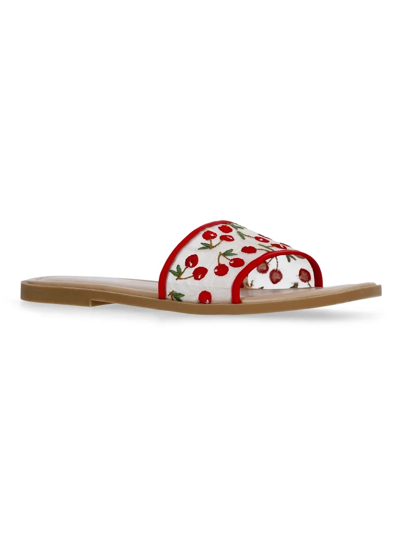 Weekend Academy Girls Floral Sandals | Walmart (US)