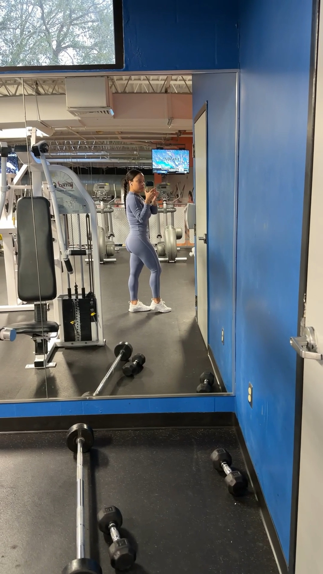 Just a girl sticking to her commitments 💪🏽 Wearing a M top and bottom in the Nike One fitted set in World Indigo/Work Blue. Shoes are true to size and my favorite shoes to work out in!

#gym #fitness #nike #nikeone

#LTKdayinmylife #LTKootd #LTKfitnessgoals