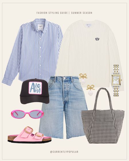 Weekly Capsule Wardrobe / Summer Outfit Inspo

#LTKStyleTip #LTKItBag #LTKSeasonal