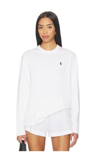 Polo Ralph Lauren Long Sleeve T-shirt in White. - size L | Revolve Clothing (Global)
