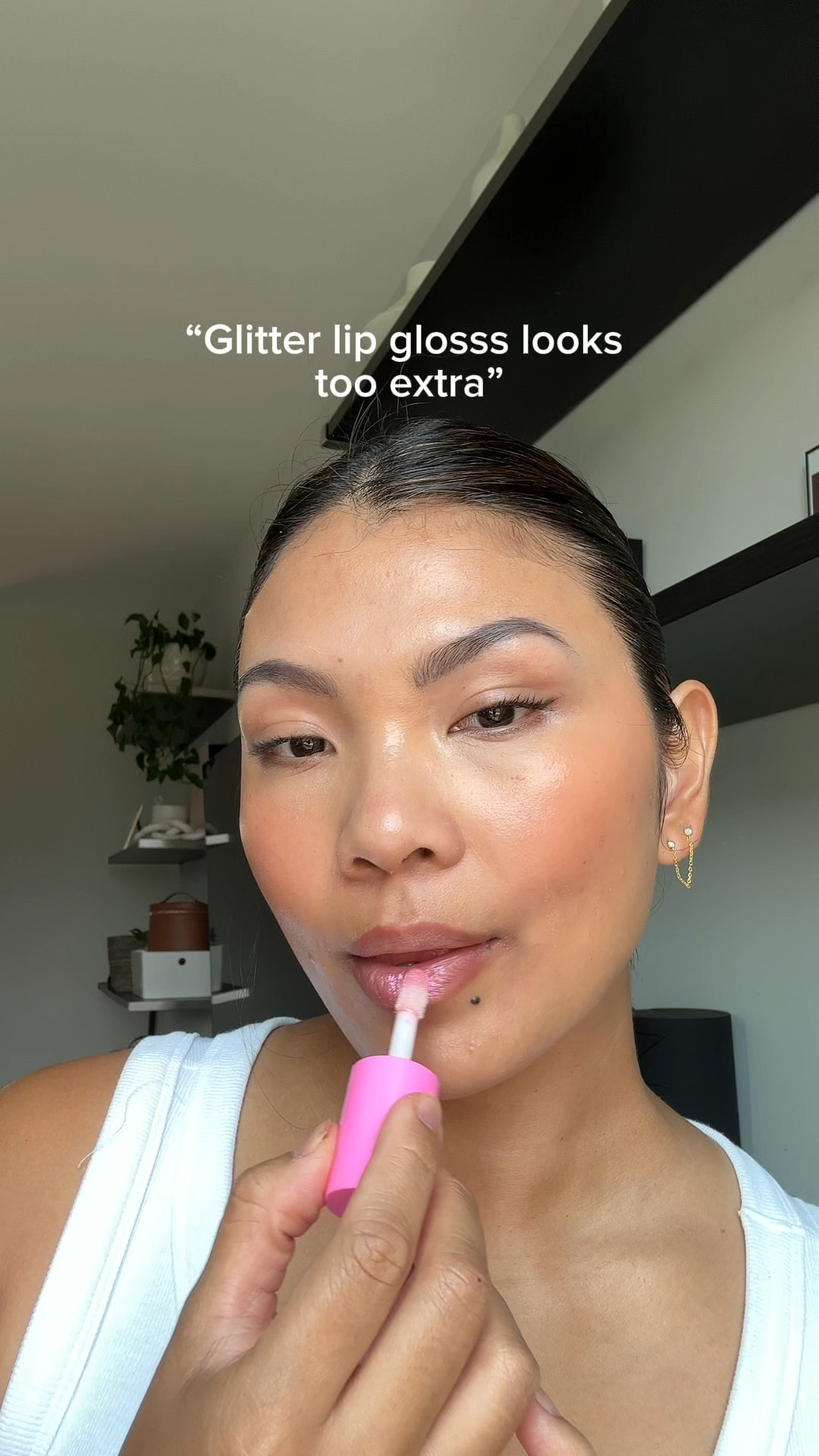 Glitter lip glosss