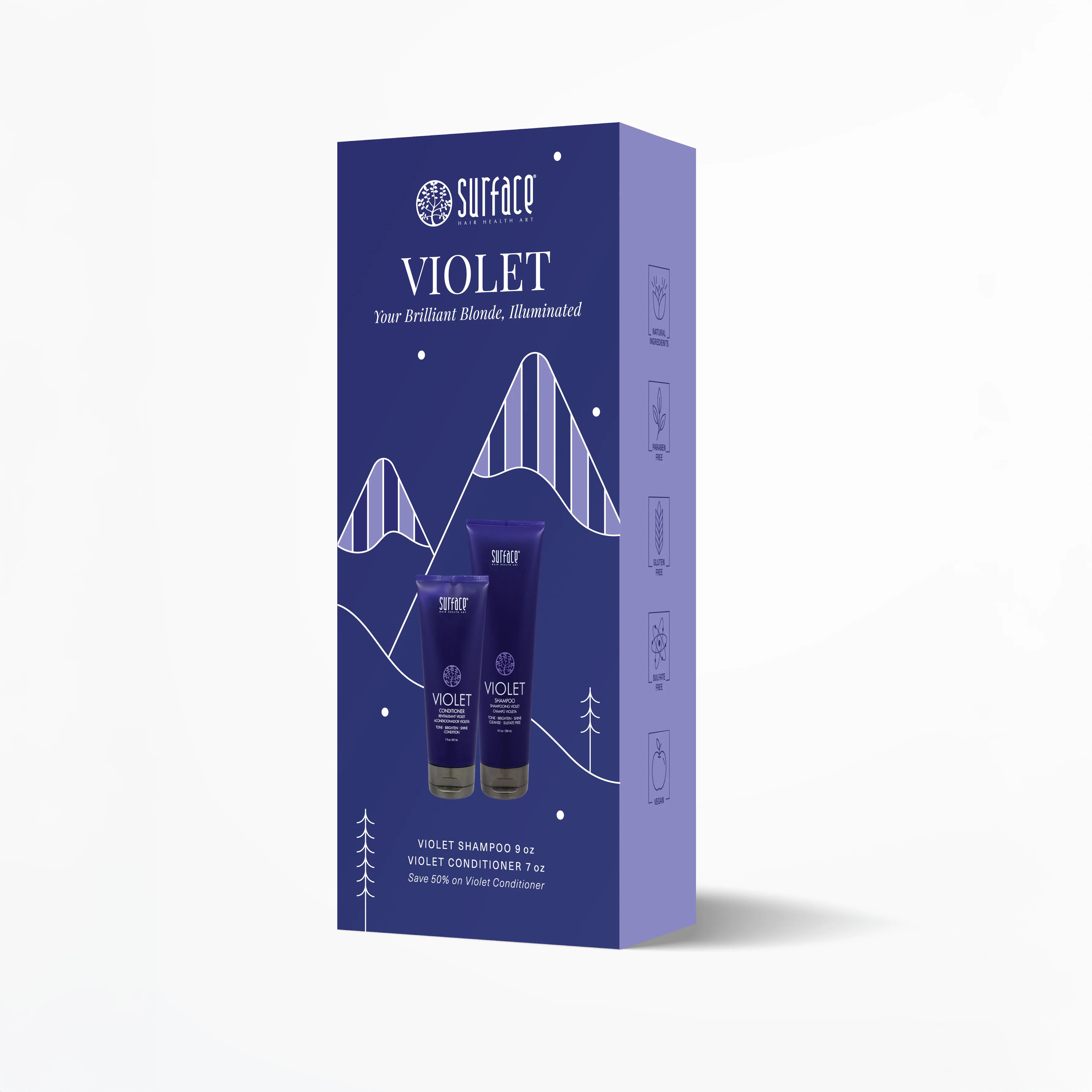 VIOLET HOLIDAY BOX | Surface Hair