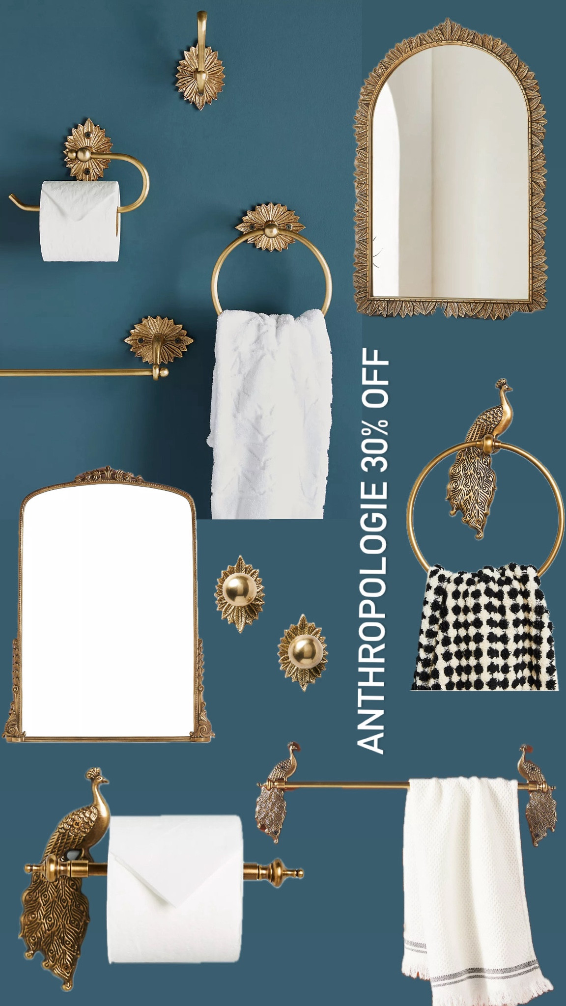 Anthropologie and anthro living home sale 30% off  mirrors, towel bars, knobs, towel rings and more! #anthroliving #anthropologie#LTKsalealert #LTKhome

#LTKCyberWeek