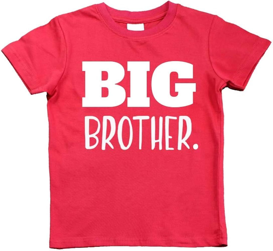 Big Brother Shirt for Toddler Promoted to Best Big Brother Announcement Baby Boys | Amazon (US)