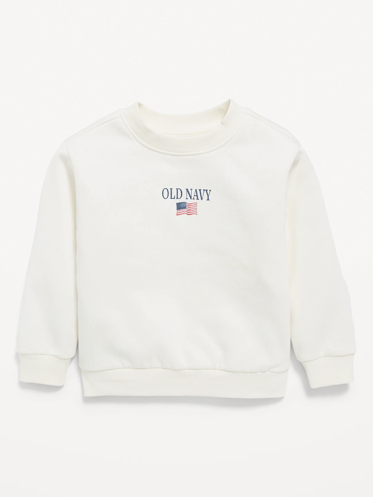 Oversized Unisex Flag Logo Graphic Sweatshirt for Toddler | Old Navy (US)