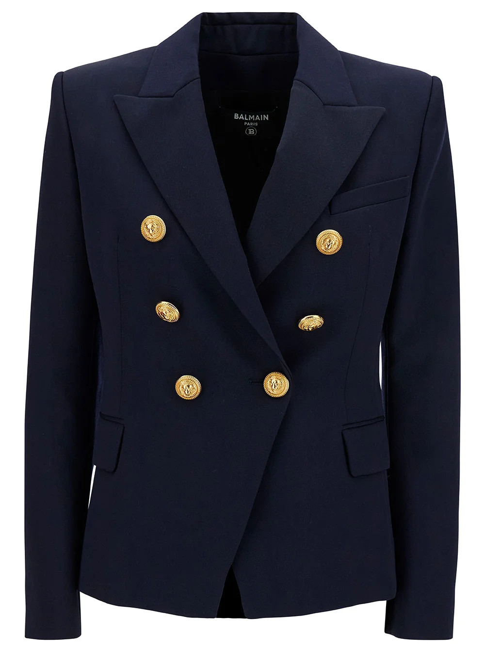 Balmain Double-Breasted Tailored Blazer | Cettire Global