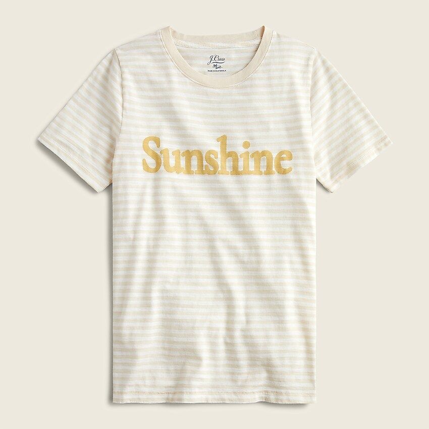 Vintage cotton "Sunshine" T-shirt | J.Crew US