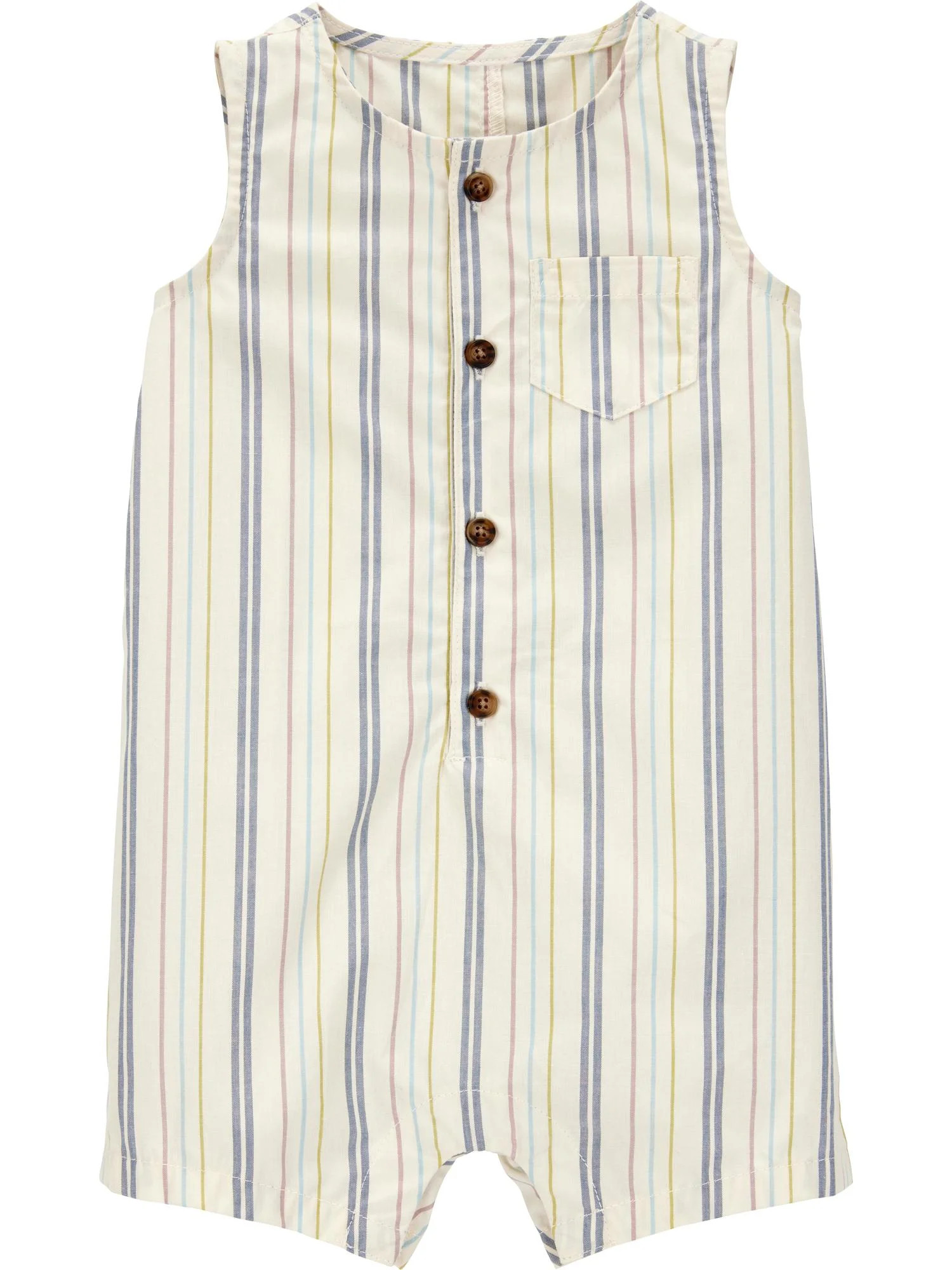 Carter's Child of Mine Baby Boy Romper, Sizes 0/3-24 Months | Walmart (US)