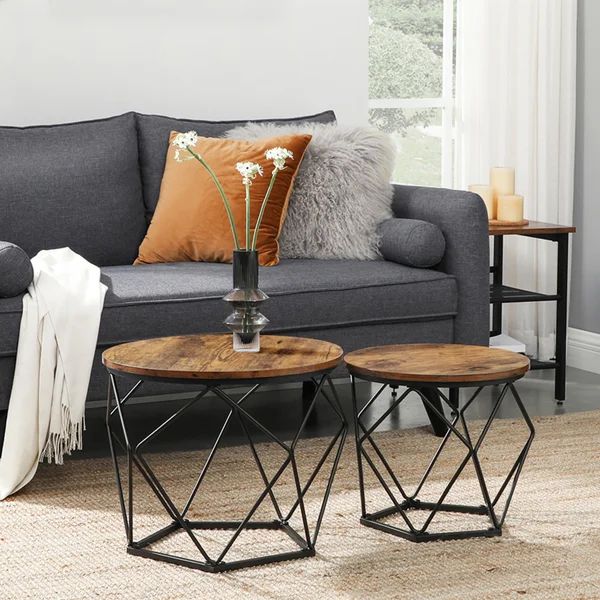 Keema Frame 2 Piece Bunching Coffee Table Sets | Wayfair North America