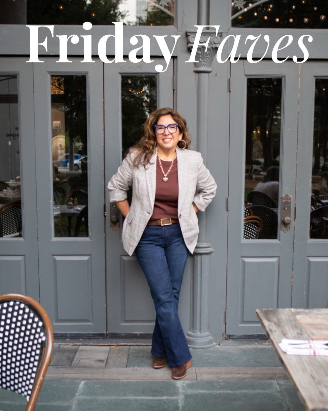 Friday Faves are here. These are a mix of curated pieces I personally reach for again and again, sometimes for myself or when I am shopping and styling a client. 

A mix of essentials that can make getting dressed easier and more intentional.

Fill your closet with pieces you love that will add versatility and give you more options. 

I’m Elisa, a wardrobe stylist, founder of Turnkey Style, and author of The Style Advantage: I Say What HR Can’t. I work with professionals and corporate teams to help them show up authentically, on brand, and with confidence. I’m also a mom of two grown boys, a wife, a post-menopausal woman in business, 5’4”, a size 14/16 on the bottom and L on top. I’ve been everything from a size 10–18+, which is why fit, function, and real life always come first.


#LTKSaleAlert #LTKOver40 #LTKWorkwear