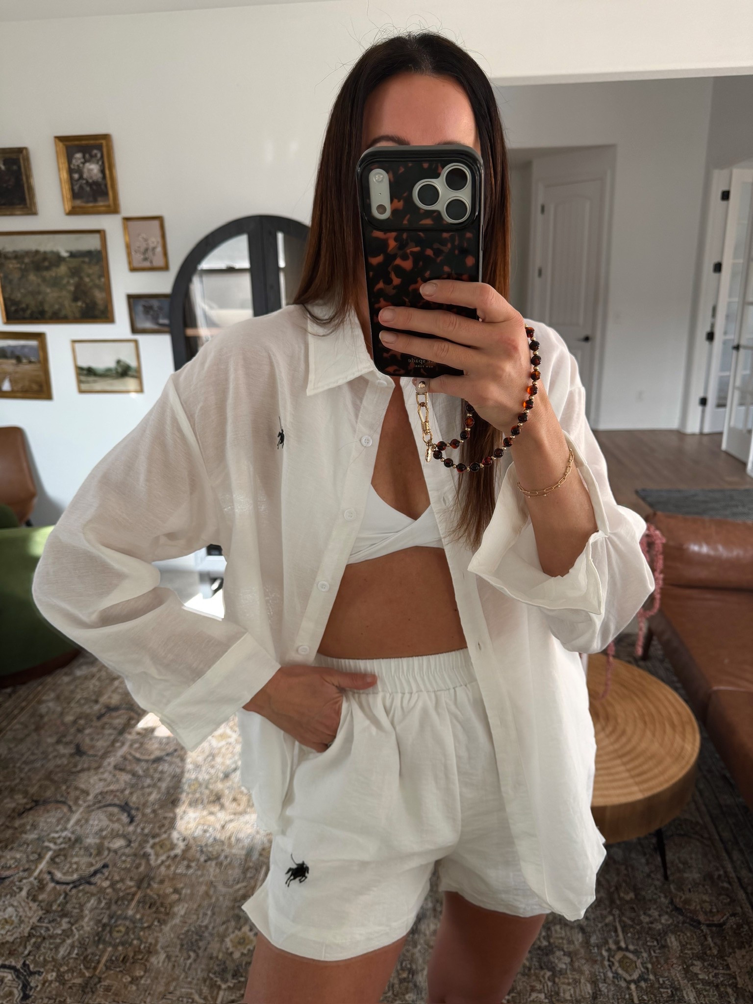 This outfit looks like Ralph Lauren but it’s a different brand from Amazon! Looks so cute as a swim cover up and would be cute for a casual day out too!

#LTKootd #LTKSwim #LTKSaleAlert