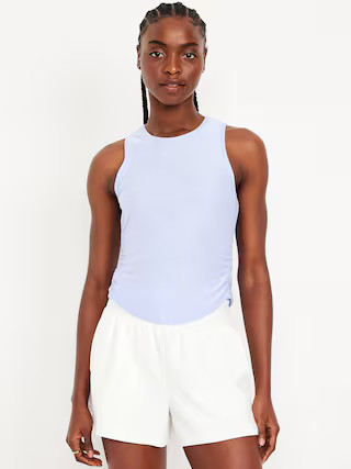 CloudMotion Ruched Tank Top | Old Navy (US)