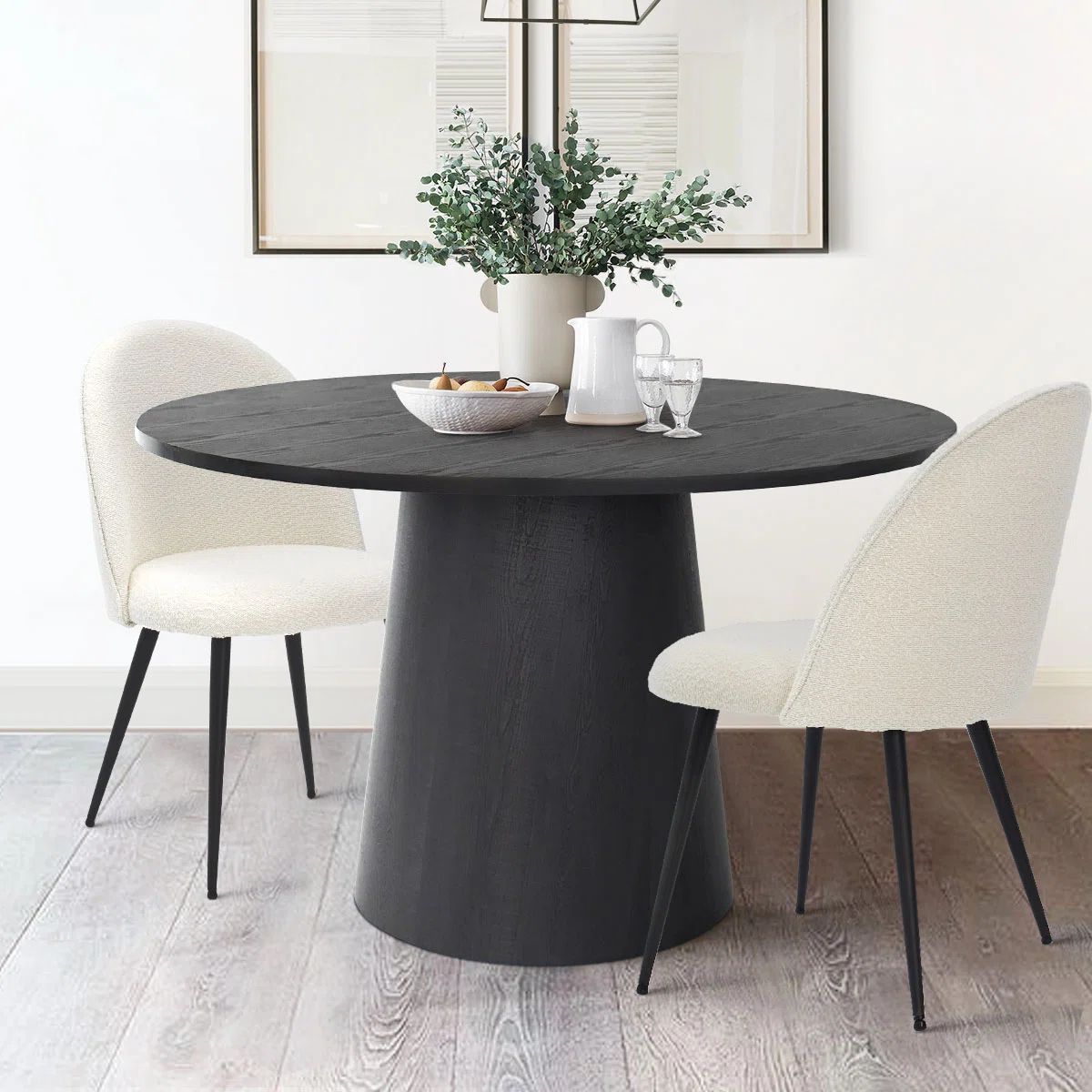 DWEN-CONE 46" Fixed Pedestal Dining TableSee More by Latitude Run®Rated 4.3 out of 5 stars.4.345... | Wayfair North America