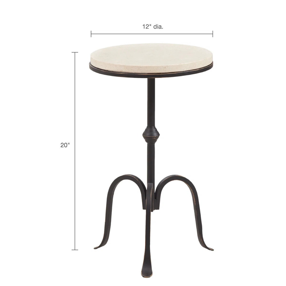 Gaberial Genuine Marble Top End Table | Wayfair North America