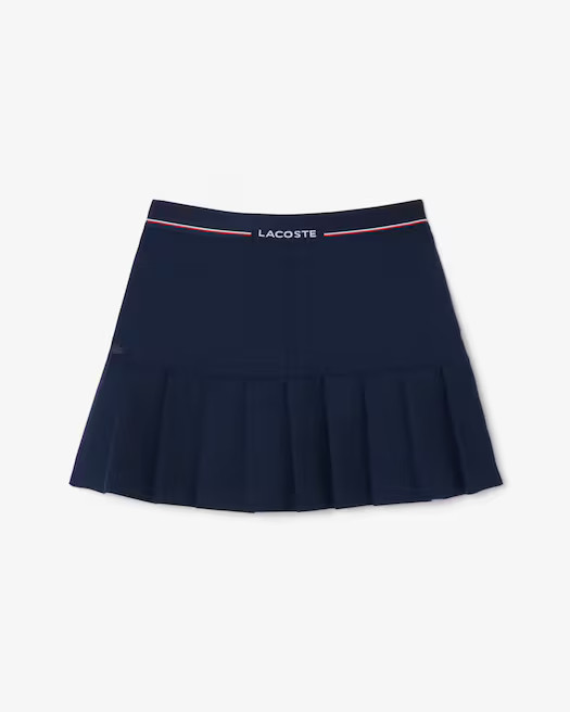 Women's Short Pleated Wool Blend Skirt | Lacoste (US)