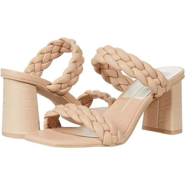 Dolce Vita Womens Paily Heeled Sandal 7.5 Cream Stella | Walmart (US)