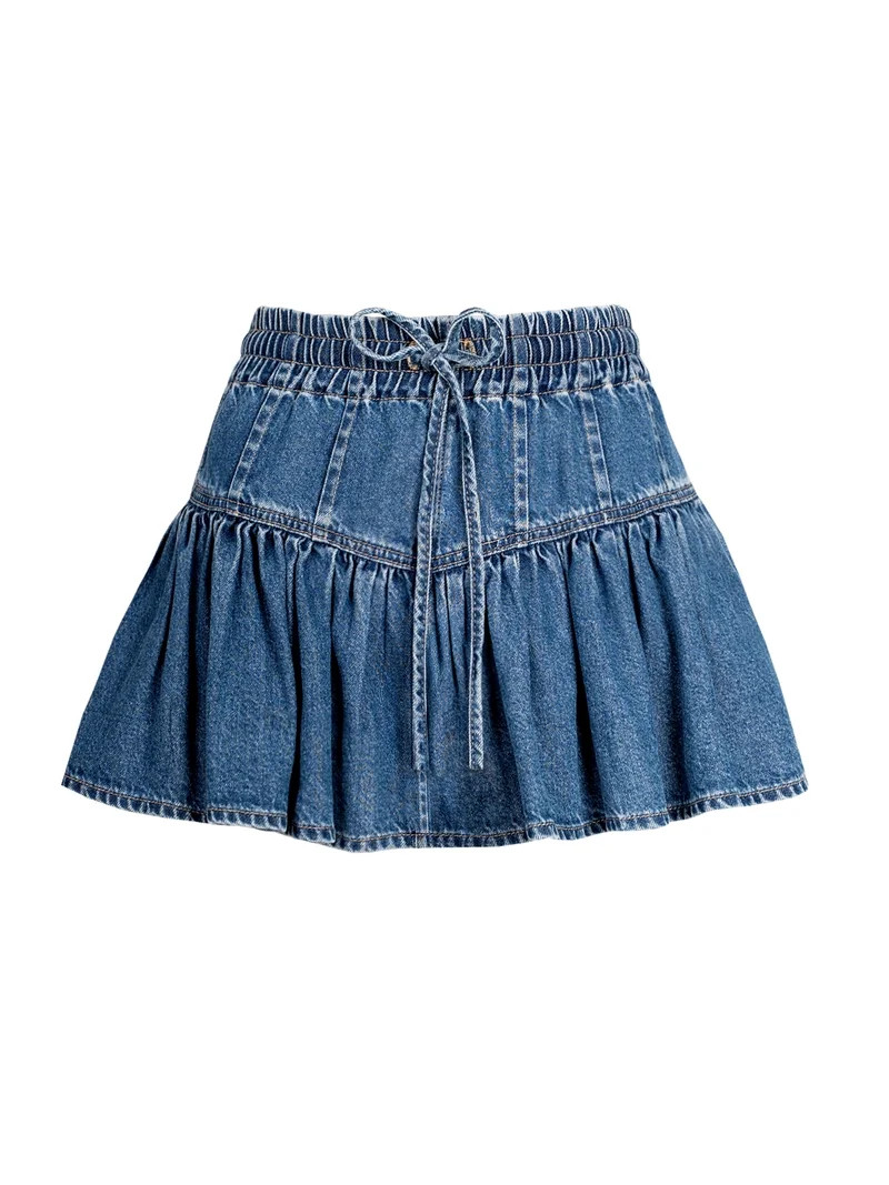 Jessica Simpson Women's Pleated Mini Skirt, Sizes XS-XL | Walmart (US)