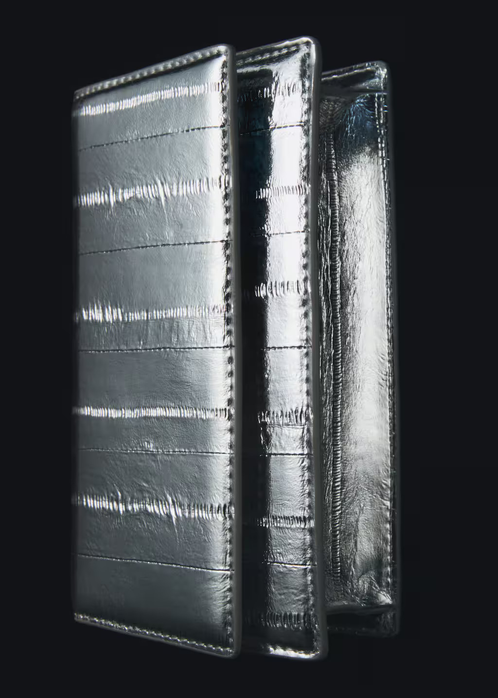 Textured leather effect bag silver - Woman - One size - MANGO | MANGO (UK)