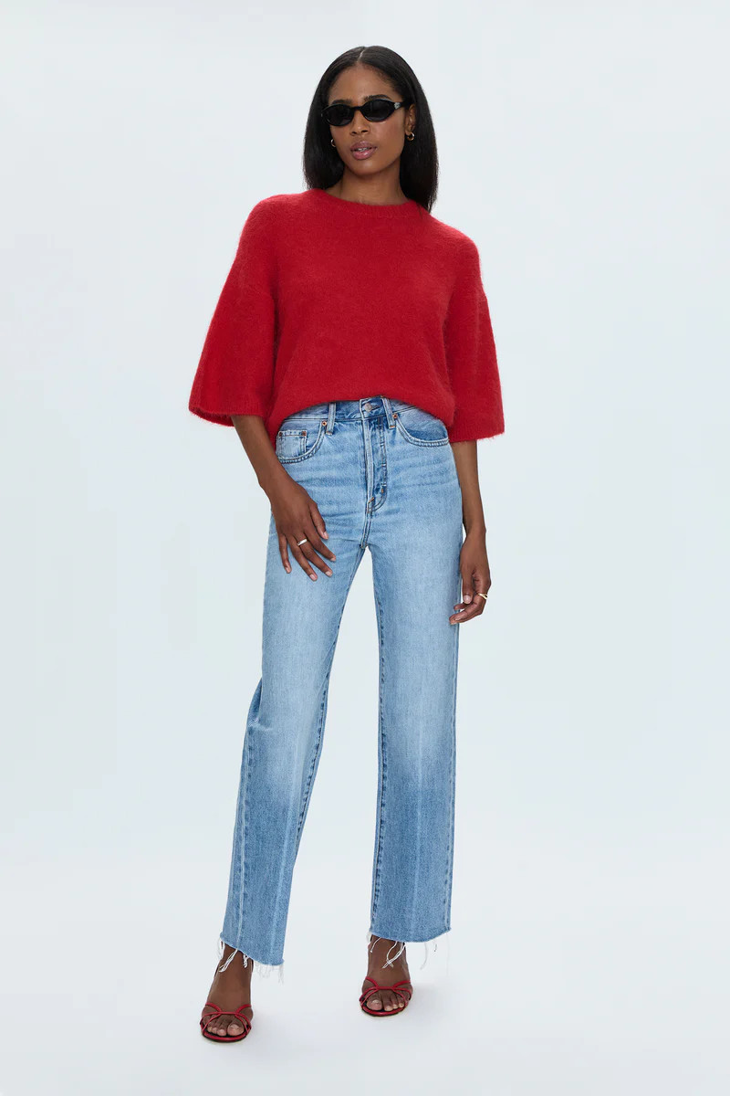 Cassie Super High Rise Straight- Savvy Vintage | Pistola Denim