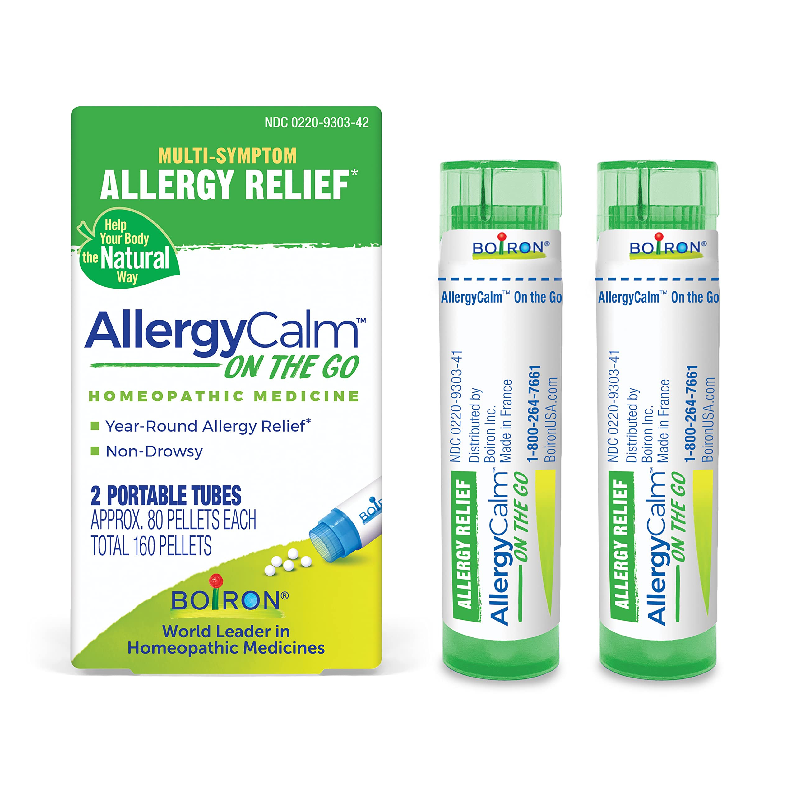 Boiron AllergyCalm On the Go for Relief from Allergy and Hay Fever Symptoms of Sneezing, Runny No... | Amazon (US)