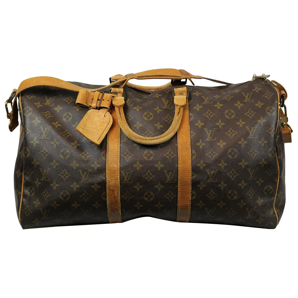 Louis Vuitton Borsa 48h Keepall in Pelle | Vestiaire Collective (Global)