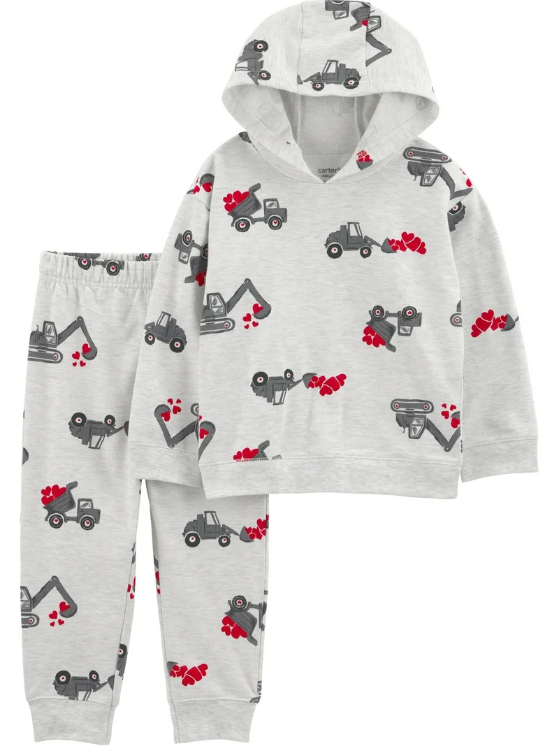 Carter's Child of Mine Baby and Toddler Boy Valentine's Outfit Set, Sizes 12M-5T | Walmart (US)