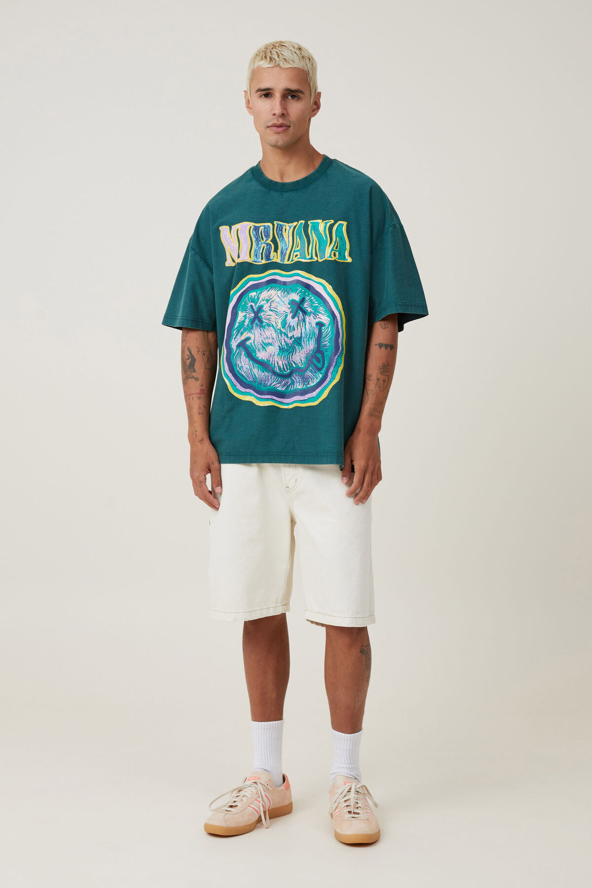 Nirvana Vintage Oversized T-Shirt | Cotton On (US)