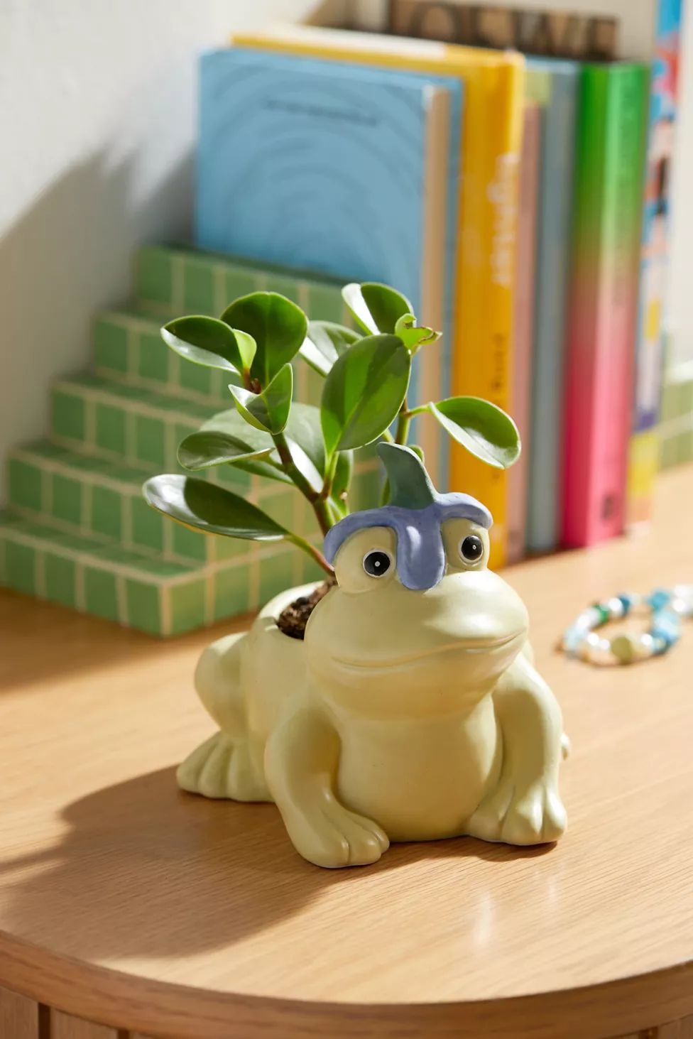 Frog Flower Hat Planter | Urban Outfitters (US and RoW)