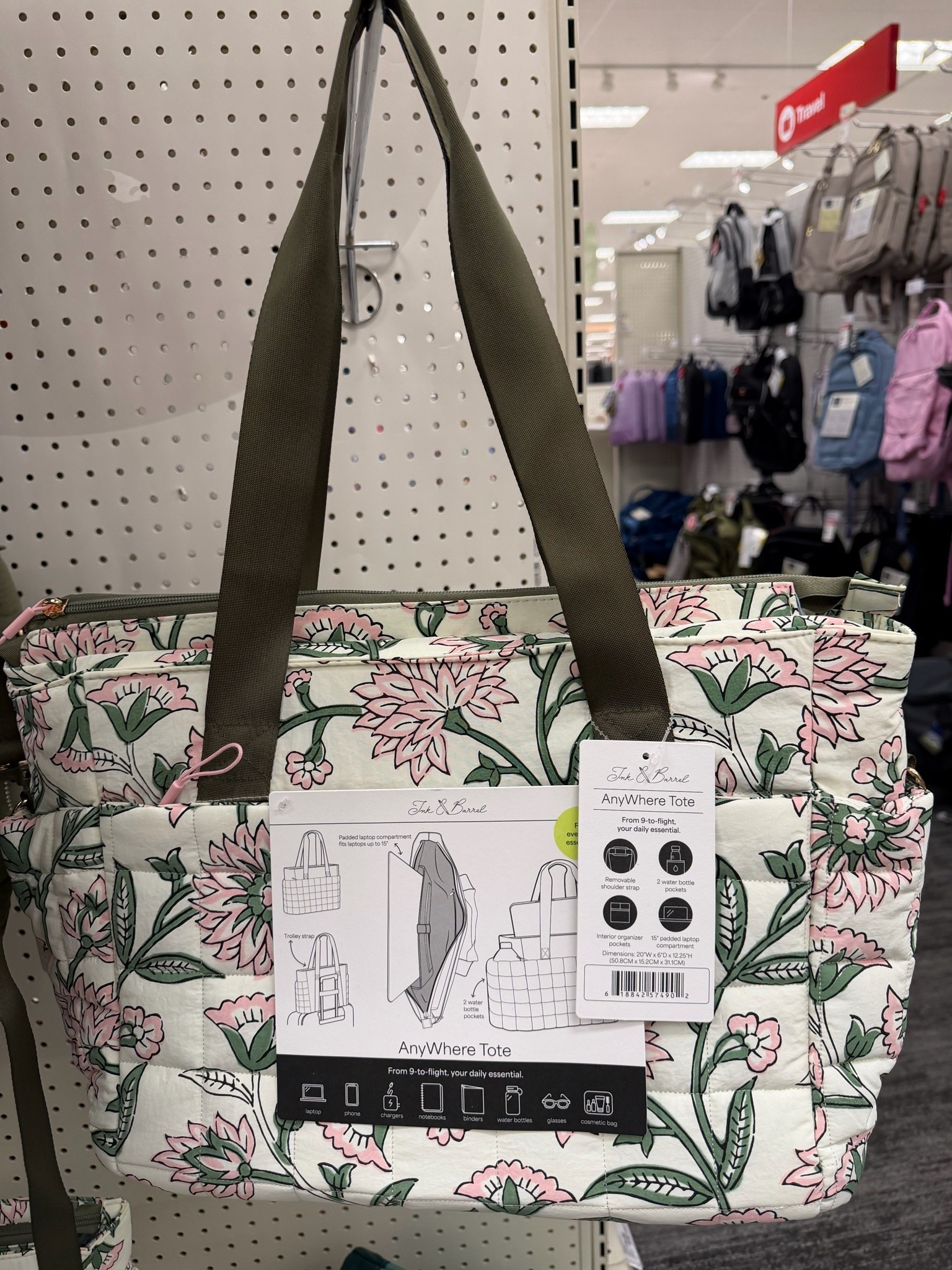 If you’re looking for a bag that can do it all, this is it! It’s stylish, functional, and perfect as a work bag, diaper bag, or everyday carryall for all your essentials. 💼  🌸

#LTKTravel #LTKWorkwear #LTKmomlife