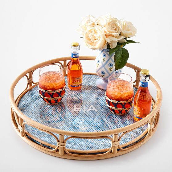Bamboo Round Serving Tray​ | Mark and Graham