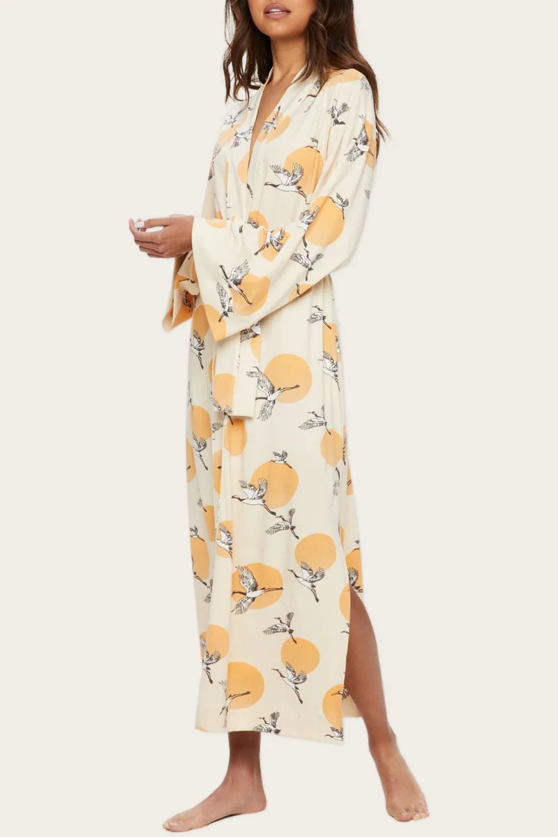 KAIA ROBE | CRANE SUNSET | MASONgrey