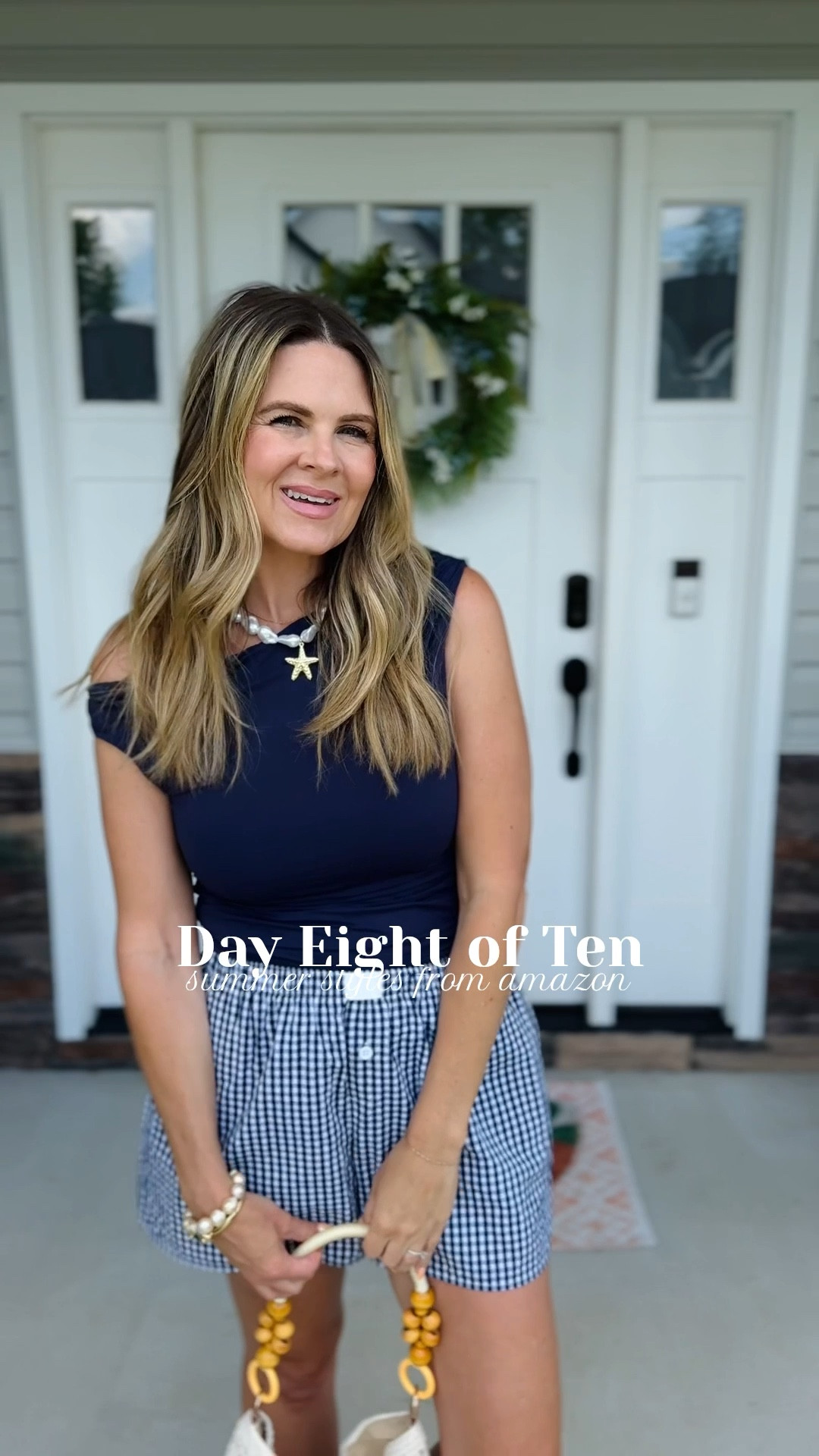 These tops are a go to for me. Love the elevated look that they give any buttons. The fit is true to size. Tops, both bottoms and both shoes are all on Prime Day Sale. 

#LTKOver40 #LTKSaleAlert #LTKFindsUnder50