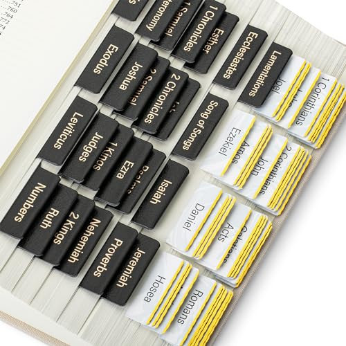 Mr. Pen- Leather Bible Tabs, 160 Tabs, Laminated Bible Tabs for Women and Men, Bible Tabs for Study Bible, Bible Index Tabs, Bible Book Tabs, Bible Labels Tabs, Mr Pen Bible Tabs | Amazon (US)