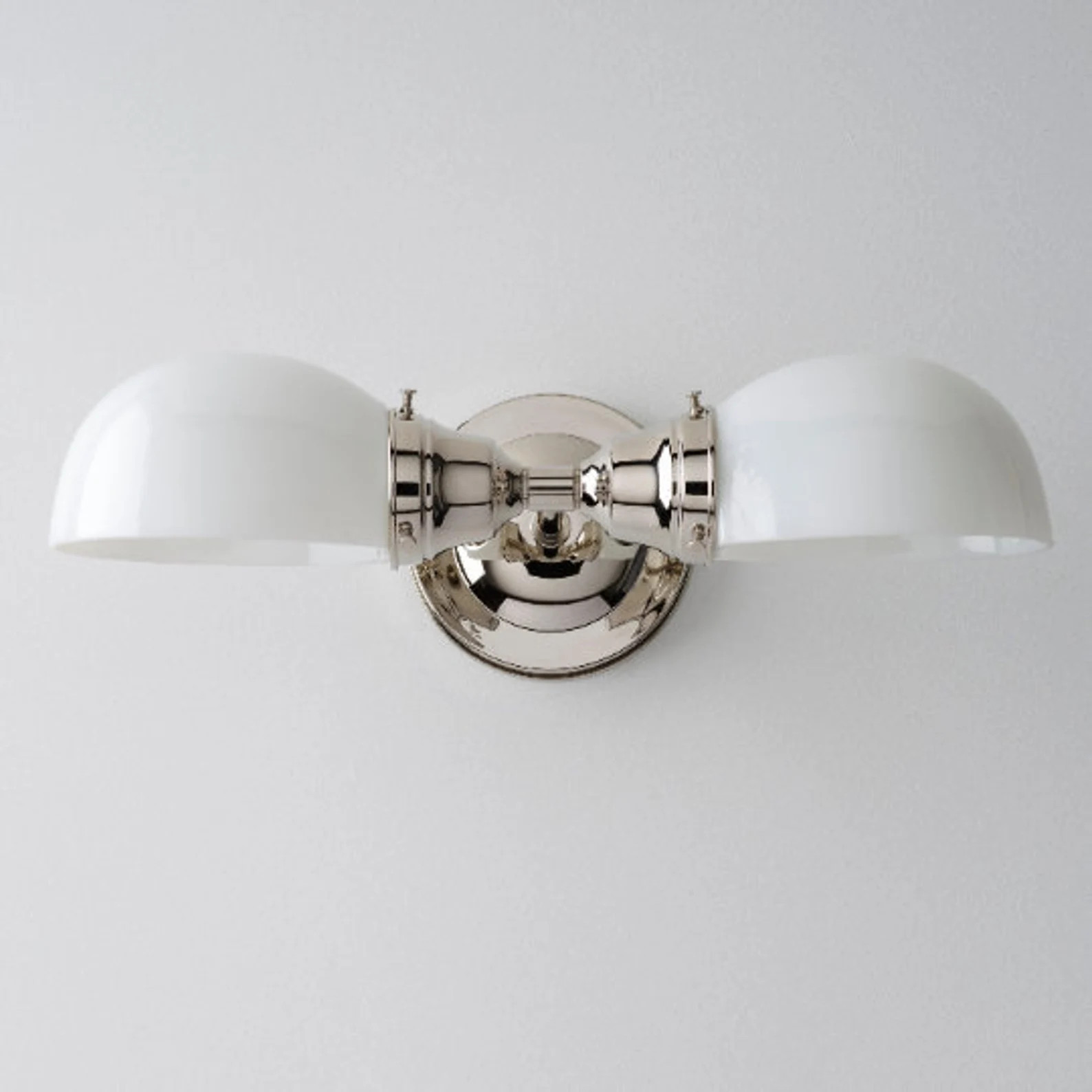 Kitchen Light Bathroom Fixture Wall Sconce with white Glass Shades | Etsy (CAD)