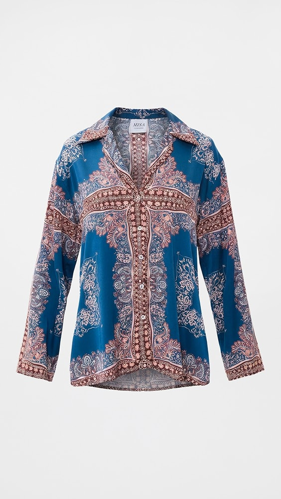 Isme Bandana Button Down Shirt | Shopbop