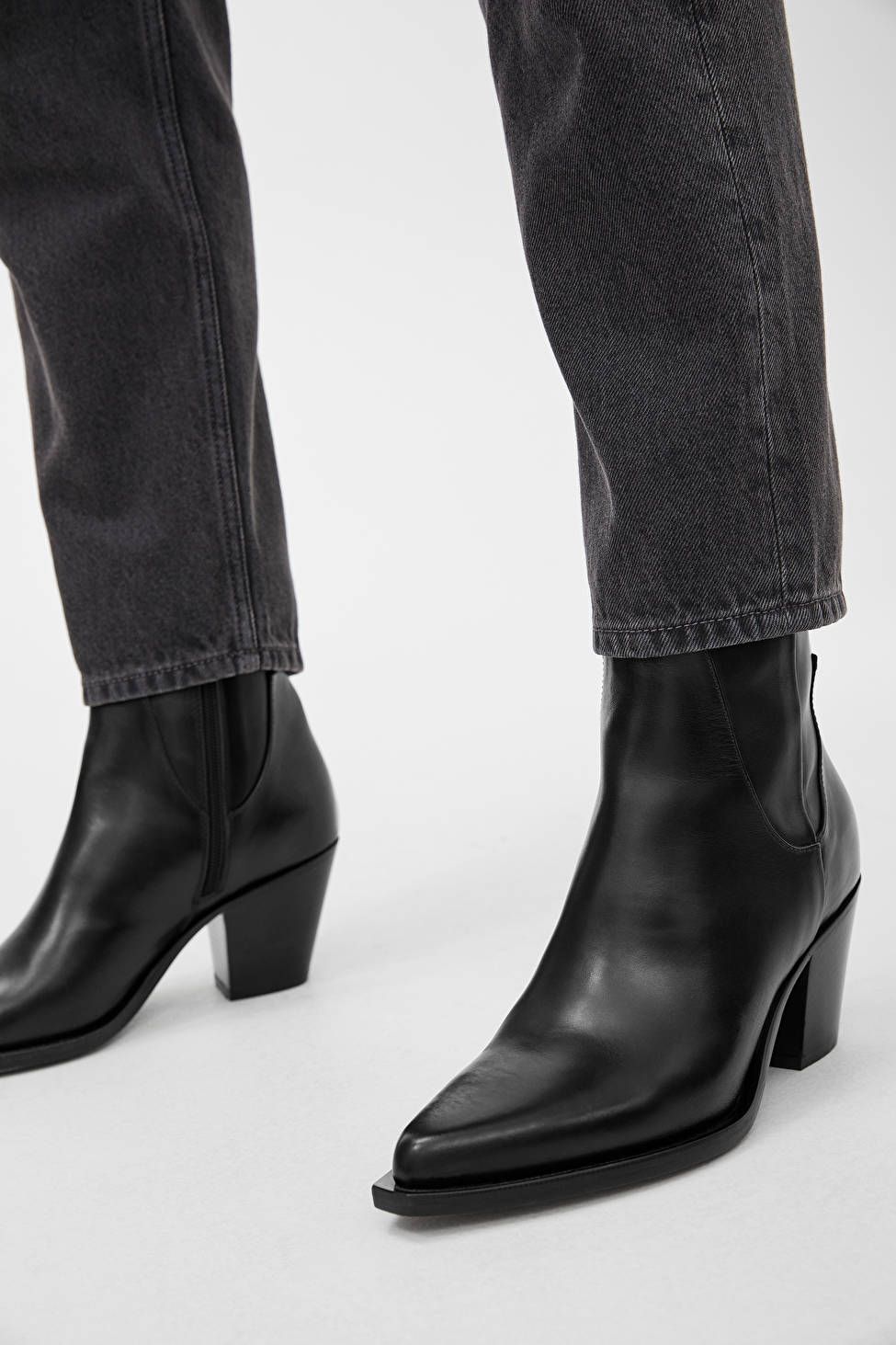 Leather Ankle Boots | ARKET