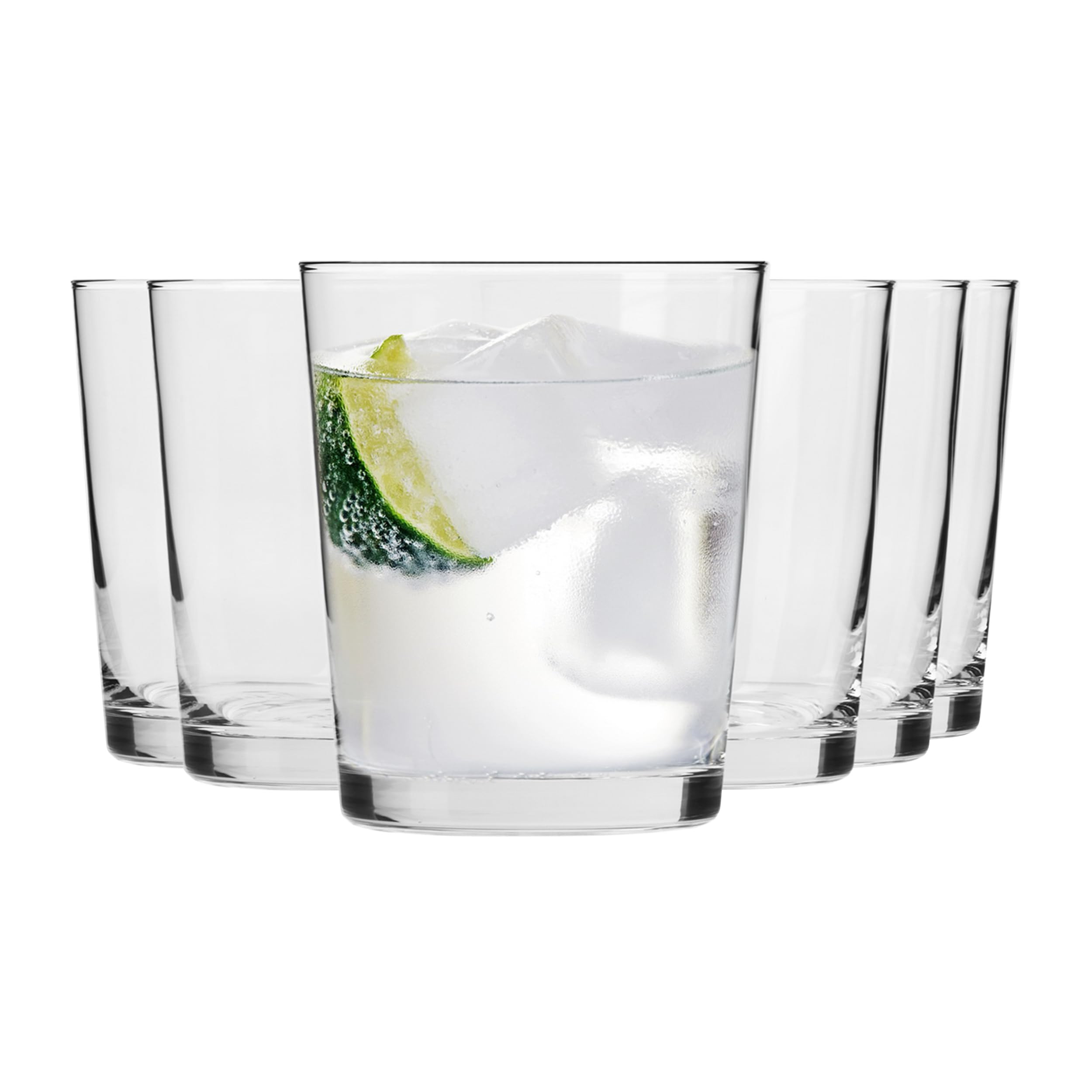 Krosno Drink Water Juice Drinking Glasses, Set of 6, 8.5 oz, Pure Collection, Ideal for Everyday ... | Amazon (US)