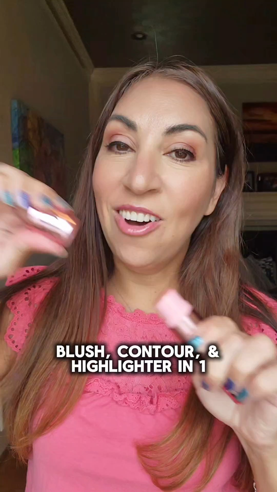 Dibs blush and contour stick is foolproof makeup. You can't go wrong applying this. The shimmer is subtle but my favorite is the creamy texture of the blush and contour. Use this for an every day makeup or a night out makeup. #dibs #blushstick #contourstick #EasyMakeup #over40makeup 

#LTKOver40 #LTKFindsUnder50 #LTKBeauty