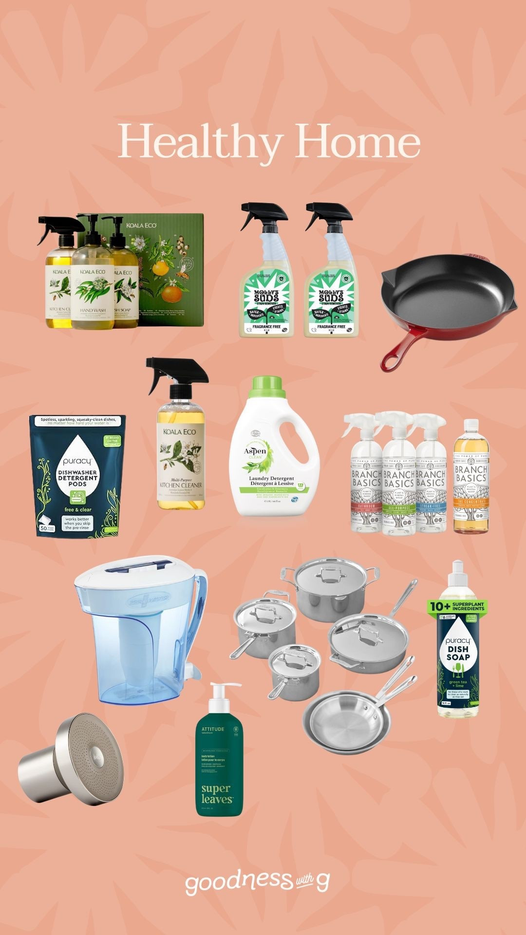 Healthy home swaps I love! 👏🏼🌱

#LTKselfcare #LTKHome