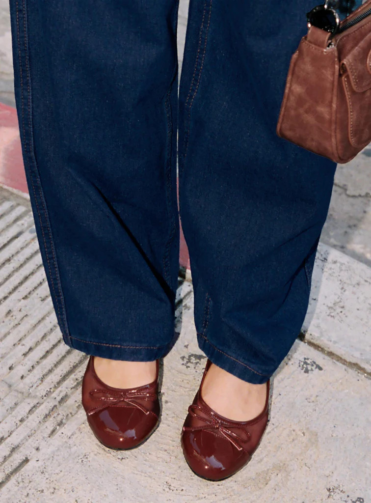 Therapy Ally Ballet Flats Cherry | Princess Polly US