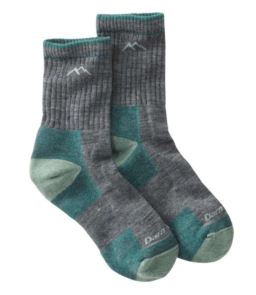 Women's Darn Tough Micro-Crew Cushion Socks Blue Small | L.L. Bean
