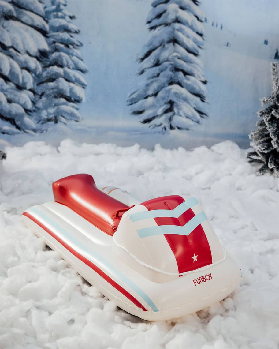 Kid's Red Racer Inflatable Snow Sled | Neiman Marcus