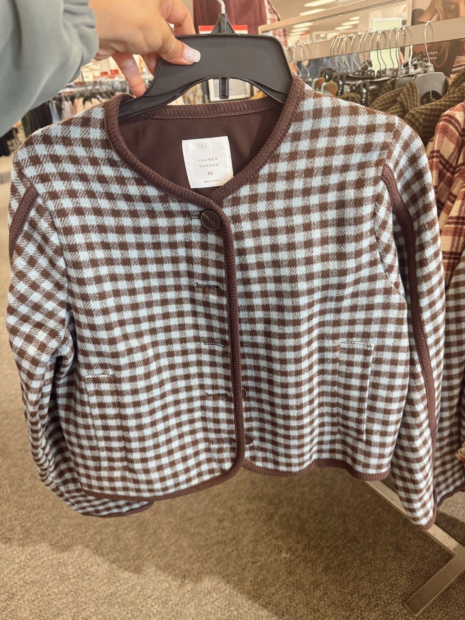 Cute plaid jacket in brown and blue combo from Kohls!

#LTKootd #LTKgrwm