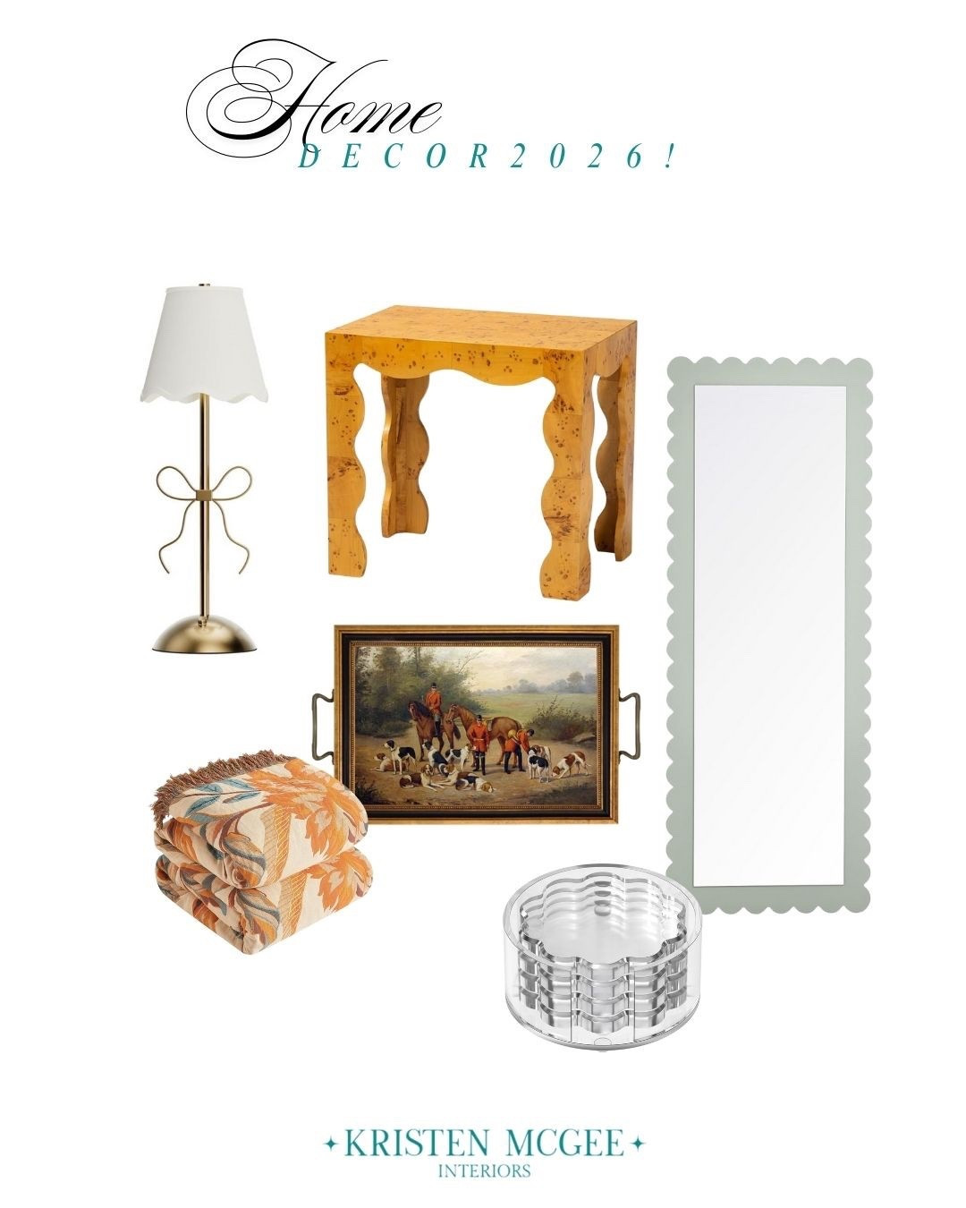 Curves, bows, and warm woods are defining home decor for 2026 ✨ These pieces bring personality and softness while still feeling timeless. Everything linked for easy shopping 🤍 

#LTKhome
#LTKinteriors
#HomeDecor2026
#InteriorTrends
#DecorInspo
#CuratedHome
#VintageInspired
#StatementDecor
#DesignerStyle
#TimelessInteriors
#ChicHome
#HomeStyling
#CollectedHome


#LTKHome