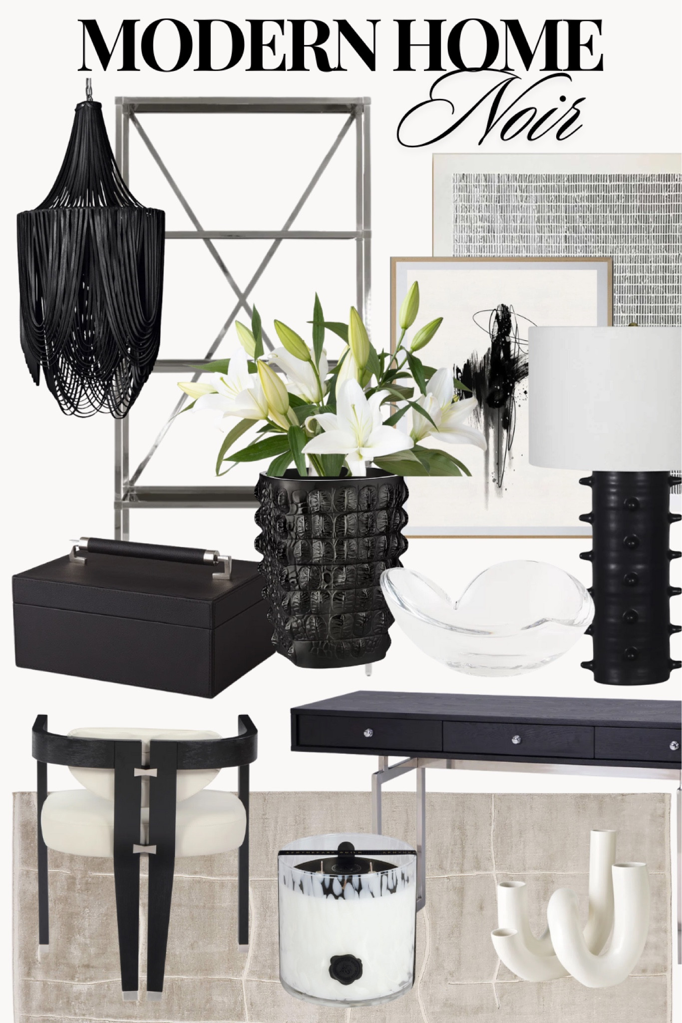 Modern Noir: a fresh take on the dark and sophisticated 

#LTKStyleTip #LTKSeasonal