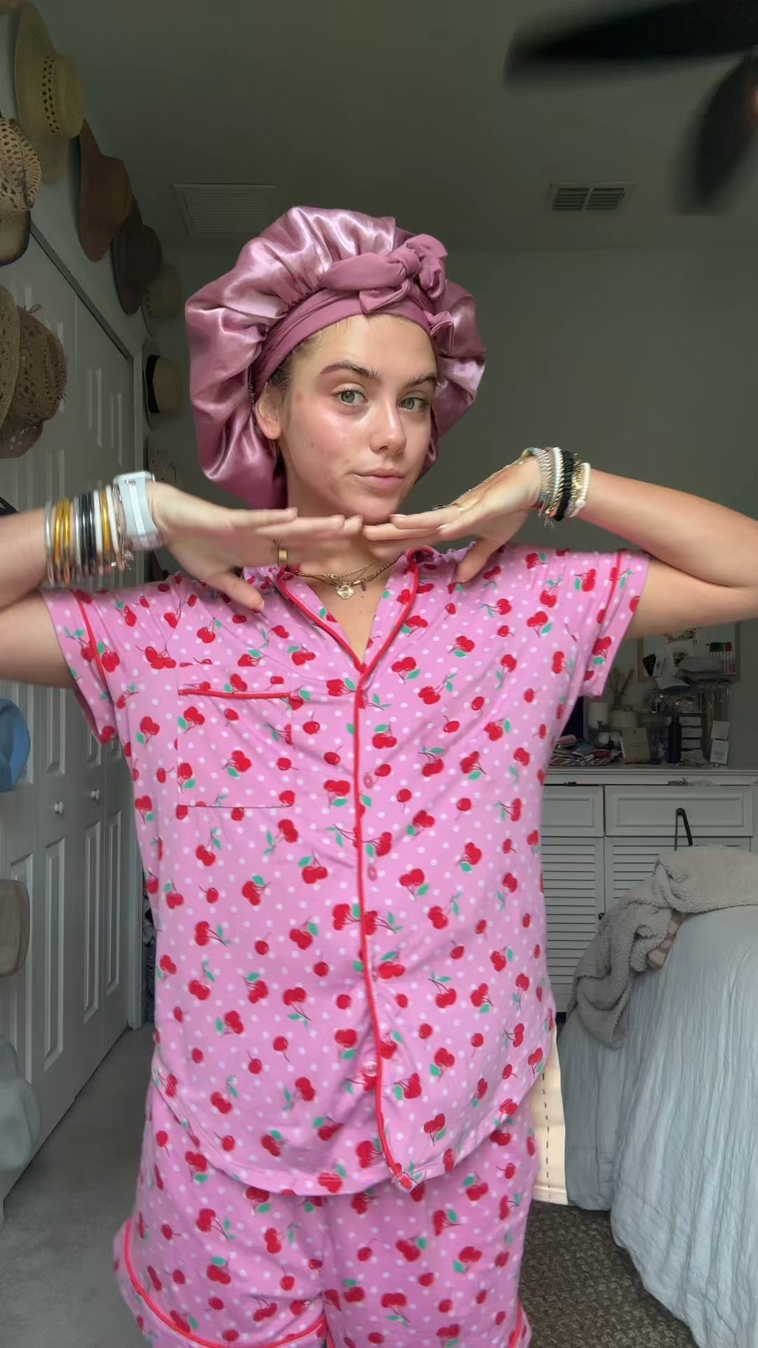 Kitsch Satin Heatless Curling Set - Heatless Hair Curlers to Sleep in - Heatless Curls Overnight - Heatless Curling Rod - No Heat Curls Overnight - Overnight Blowout Rods - Soft Hair Rollers. My greatest hair hack has got to be sleeping in a hair ribbon. This is what gives me my heatless hair curls. These curls are always bouncy, voluminous, shiny, and perfection that require absolutely zero heat, saving my hair on necessary, heat damage while still getting those desirable curls. I have lots of tutorials on how I put them in my hair saved my TikTok and Instagram @sloanevosen. TUTORIAL: https://www.tiktok.com/t/ZP8Y6b72q/ #hair #heatlesscurls #heatlesshair #heatlesswaves #hairstyles #hairhack #hairhealth #heatlesshairstyles #hairroutine #hairribbon #heatlesshaircurler 

#LTKgrwm #LTKBeauty #LTKFindsUnder50