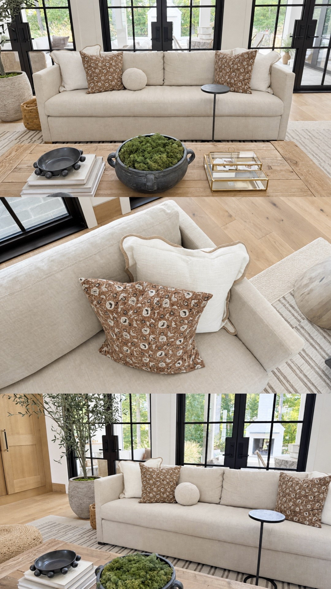 These floral pillows added so much warmth to our family room!  They are so beautiful.

#LTKHome