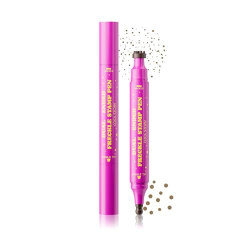 COOL STORY Freckle Stamp Pen, Natural Sunkissed Sunkissed Freckles Makeup, Waterproof Long Wear, outdoor/parties/travel idear beauty mark freckles gift pen,shade-Beige brow#F01,2.8ml | Amazon (US)