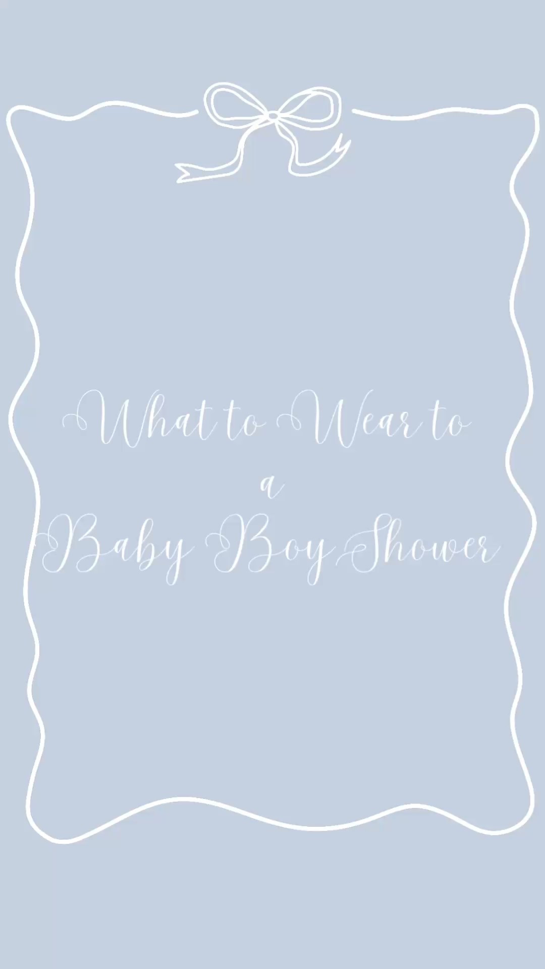 What to wear to a baby boy shower 

#LTKFamily #LTKBump