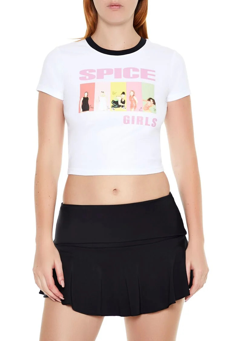 Spice Girls Cropped Graphic Tee | Forever 21